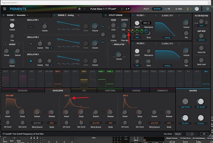 Pigments (Automate the amount of Modulation)