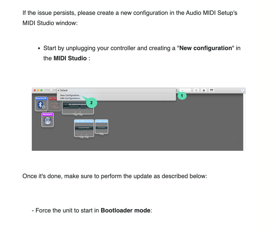 New MiniLab 3 is no longer working after firmware update to 1.1.1 ...